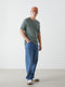 Crew Neck Short Sleeve Printed Men's T-shirt